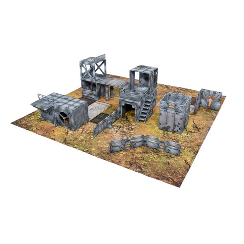 Halo Flashpoint - Deluxe Buildable 3D Terrain Set