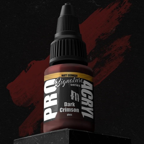 Monument Pro Acryl - Signature Series - Matt Cexwish - Dark Crimson 22ml