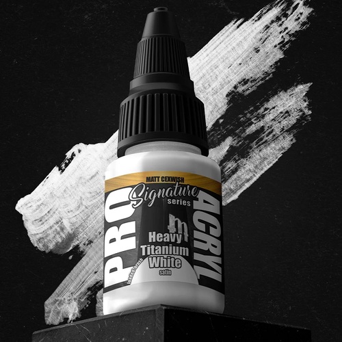 Monument Pro Acryl - Signature Series - Matt Cexwish - Heavy Titanium White 22ml