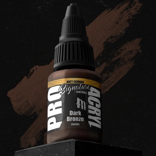 Monument Pro Acryl - Signature Series - Matt Cexwish - Dark Bronze 22ml