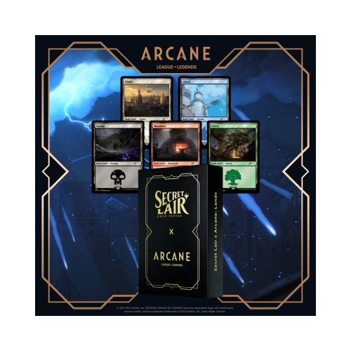 MTG Secret Lair Secret Lair x Arcane: Lands