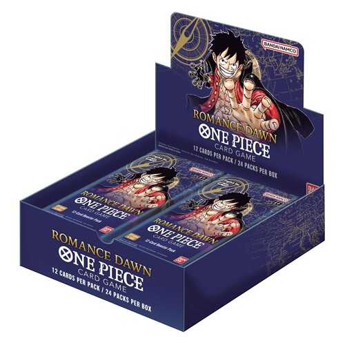 One Piece Card Game Romance Dawn (OP-01) Booster Display