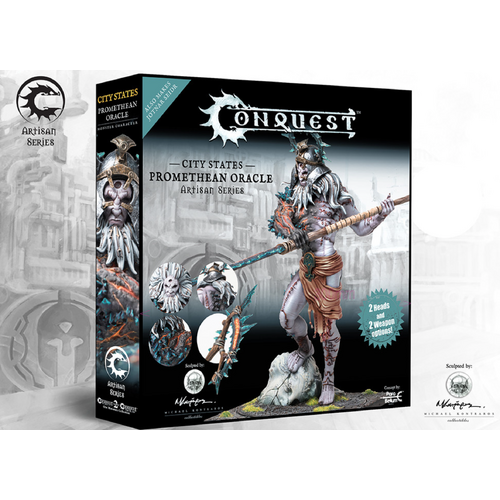 Conquest - City States: Promethean Oracle Artisan Series, designed by Michael Kontraros