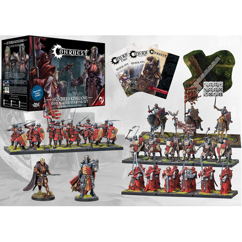 Conquest - Hundred Kingdoms: Conquest Supercharged 1 Player Starter Set