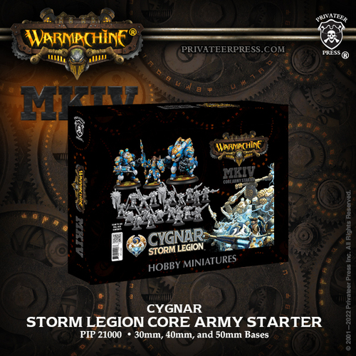 WARMACHINE – Cygnar Storm Legion Core Army Starter