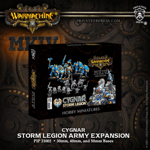 WARMACHINE – Cygnar Storm Legion Army Expansion