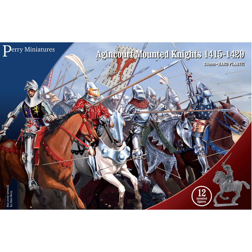 Perry Miniatures Agincourt Mounted Knights 1415-1429