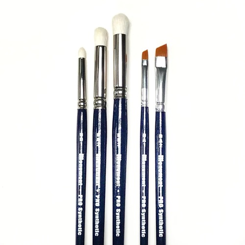 Monument Pro Drybrush - Pro Drybrush 5 Brush Set