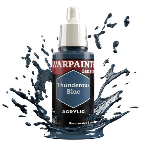 The Army Painter Warpaints Fanatic: Thunderous Blue - 18ml Acrylic Paint