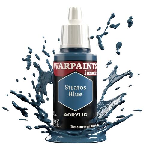 The Army Painter Warpaints Fanatic: Stratos Blue - 18ml Acrylic Paint