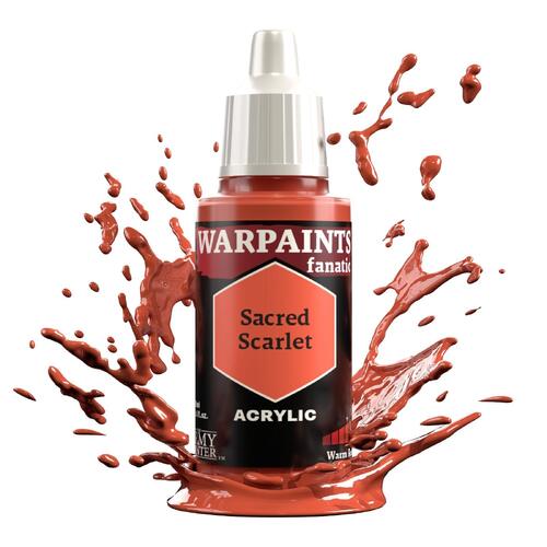 The Army Painter Warpaints Fanatic: Sacred Scarlet - 18ml Acrylic Paint