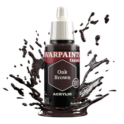 The Army Painter Warpaints Fanatic: Oak Brown - 18ml Acrylic Paint