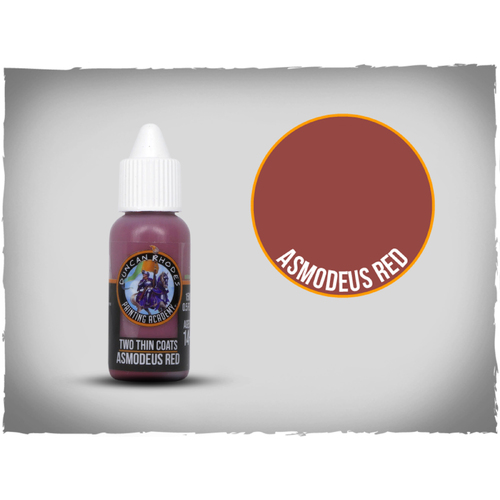 Two Thin Coats - Asmodeus Red 15ml