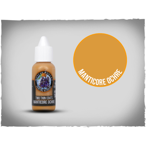 Two Thin Coats - Manticore Ochre 15ml