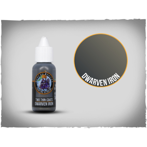 Two Thin Coats - Dwarven Iron 15ml