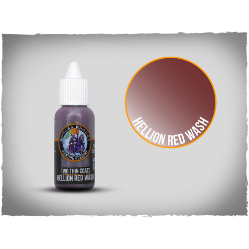 Two Thin Coats - Hellion Red Wash 15ml