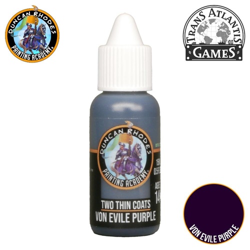 Two Thin Coats - Von Evile Purple 15ml