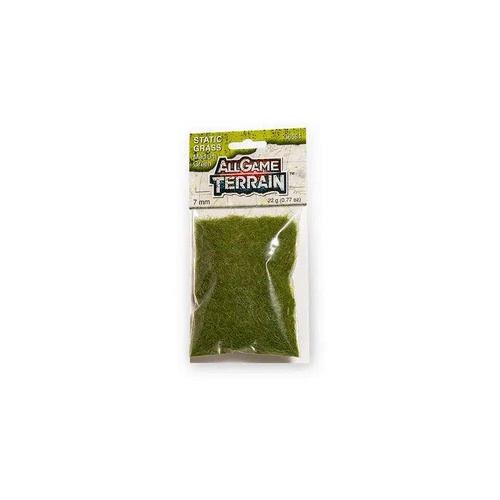 All Game Terrain - Static Grass Medium Green - 7mm